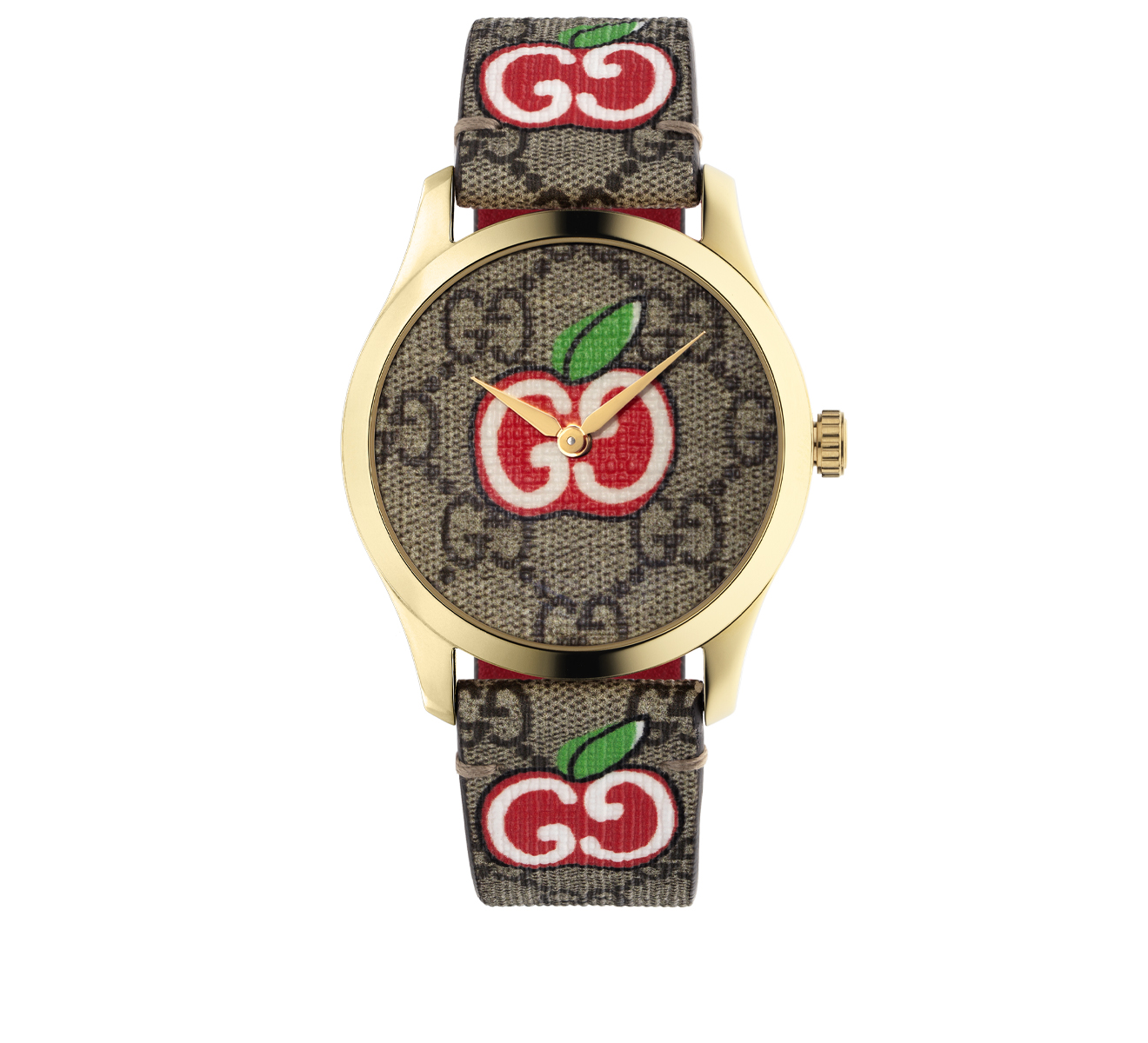 Часы GG Pomme Watch Gucci G-Timeless YA1264158 - фото 1 – Mercury
