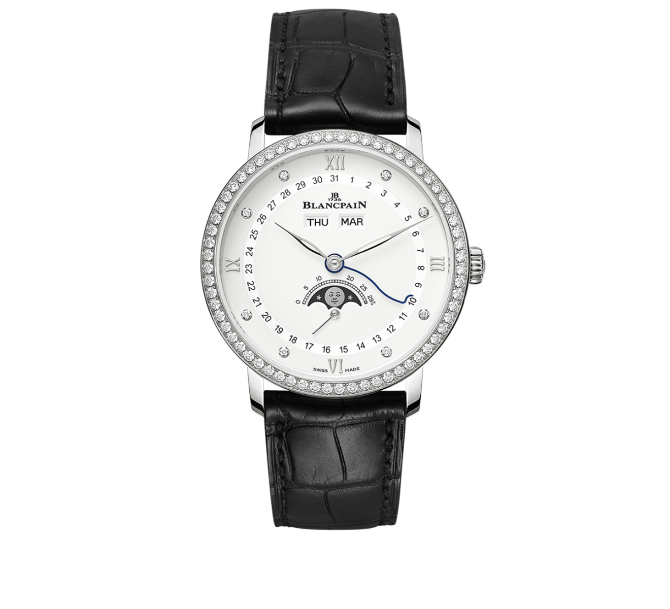 Часы Villeret Quantième Complet Blancpain Villeret 6264 4628 55B - фото 1 – Mercury