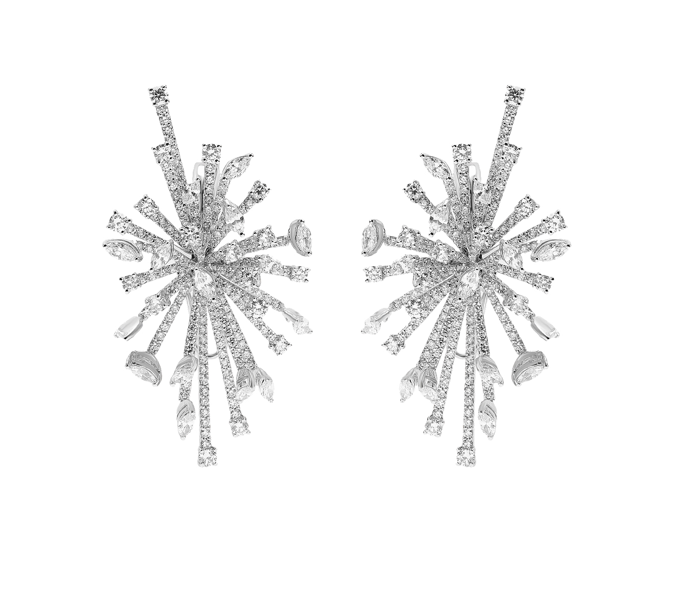 Серьги Yeprem Classic EA2147 - фото 1 – Mercury