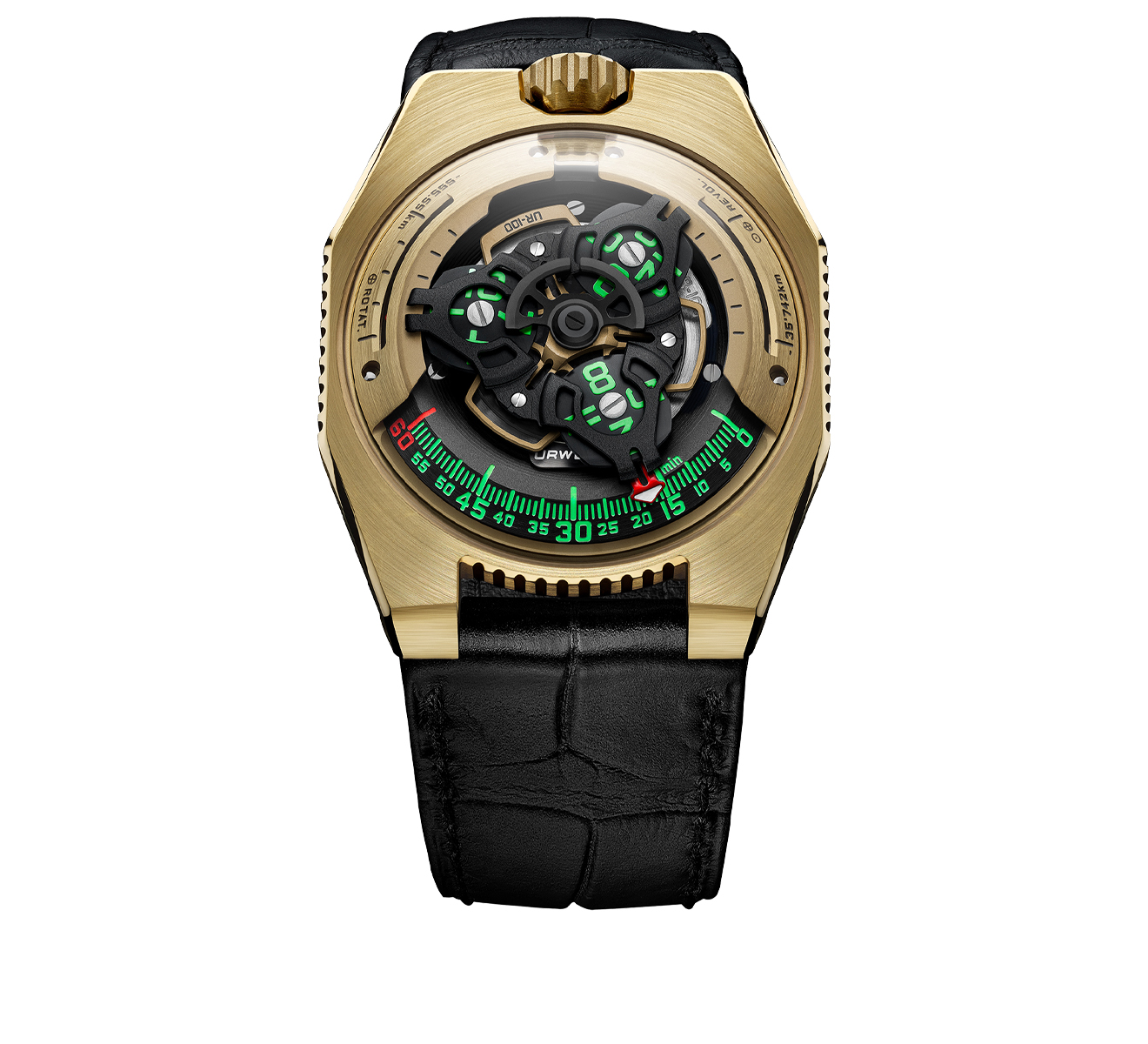 Часы C3PO URWERK UR-100 UR-100 GOLD - фото 1 – Mercury