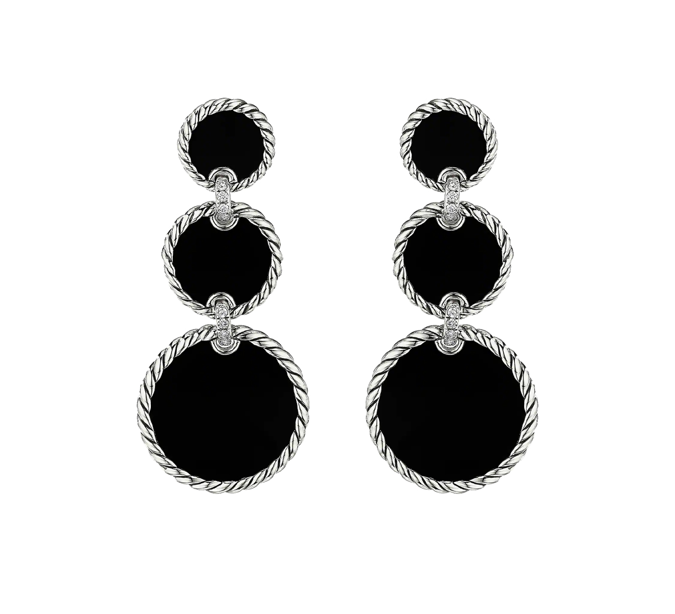 Серьги DAVID YURMAN DY Elements E17018DSSDBODI - фото 1 – Mercury