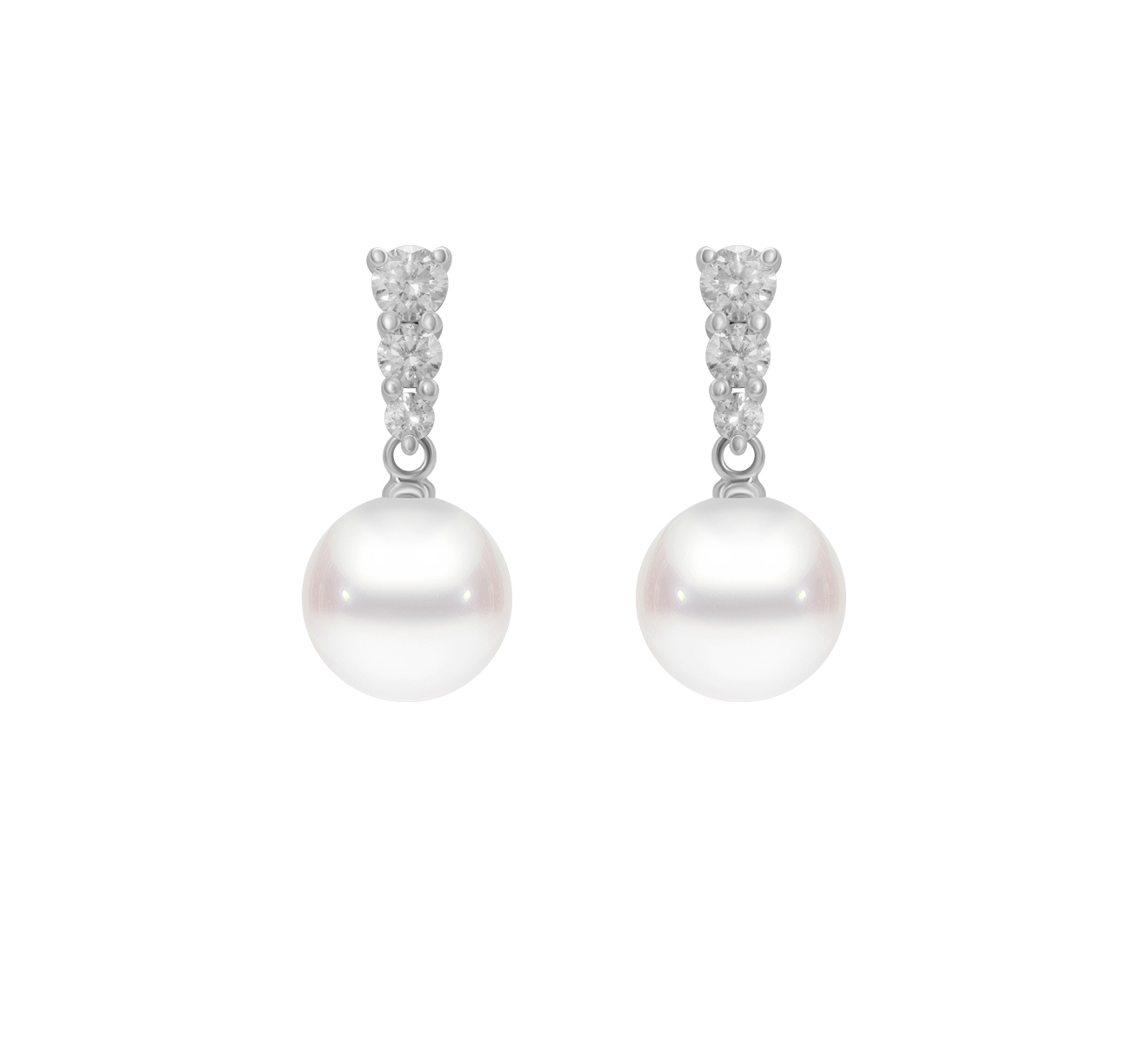 Серьги MIKIMOTO Morning Dew PEA 643 NDW - фото 1 – Mercury