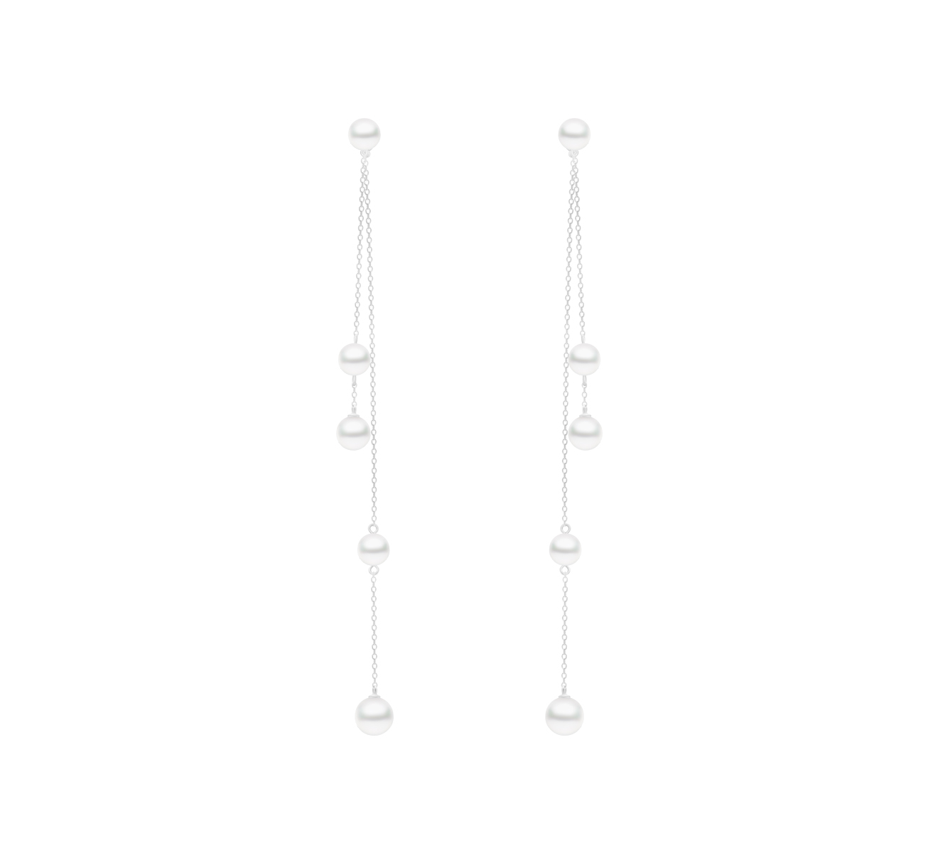 Серьги MIKIMOTO Classic MEH 10018 AXXW - фото 1 – Mercury