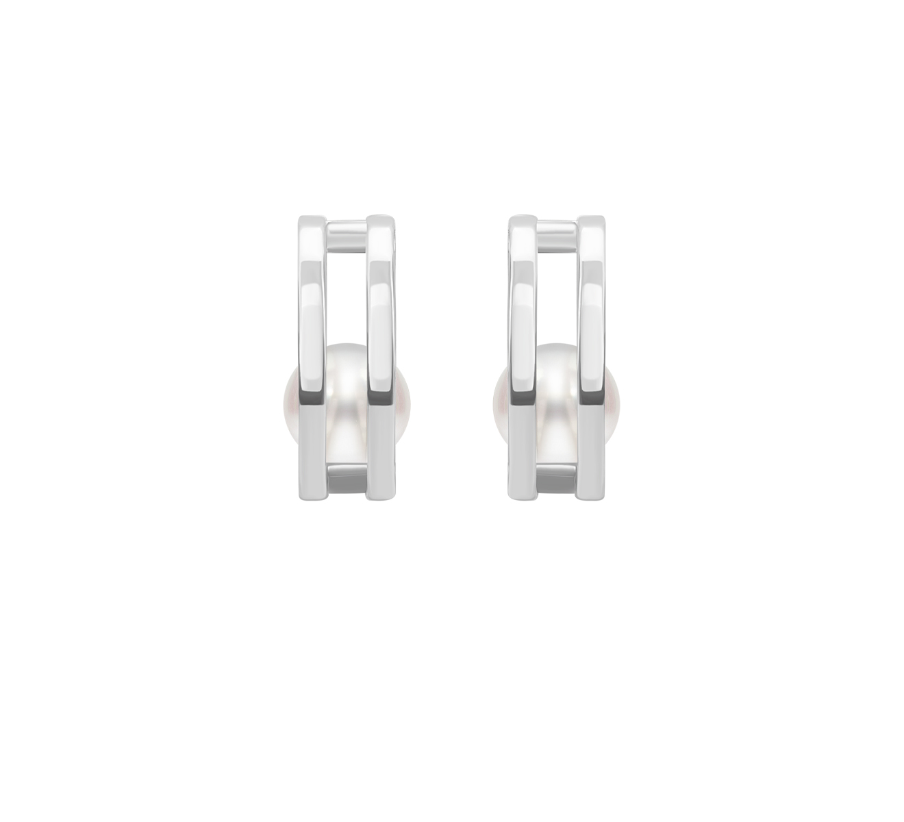 Серьги MIKIMOTO Classic MEQ 10160 AXXW - фото 1 – Mercury