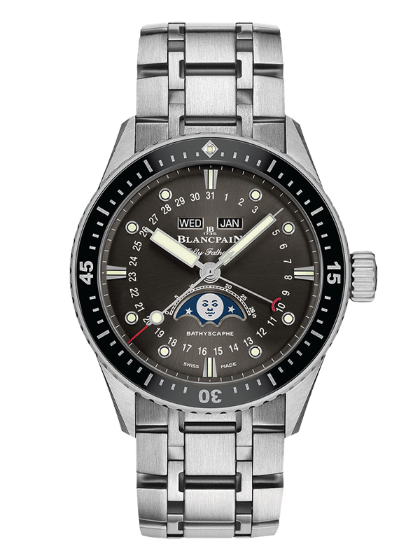 Часы Bathyscaphe Quantieme Complet Phases De Lune