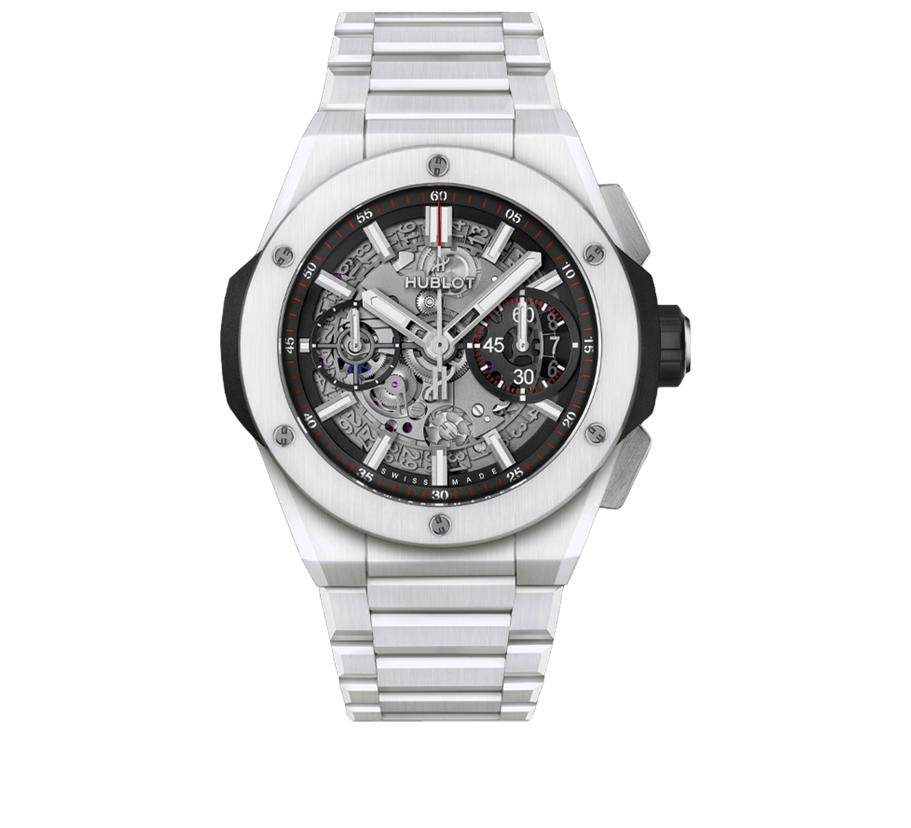 Часы Integral White Ceramic HUBLOT Big Bang 451.HX.1123.HX - фото 1 – Mercury