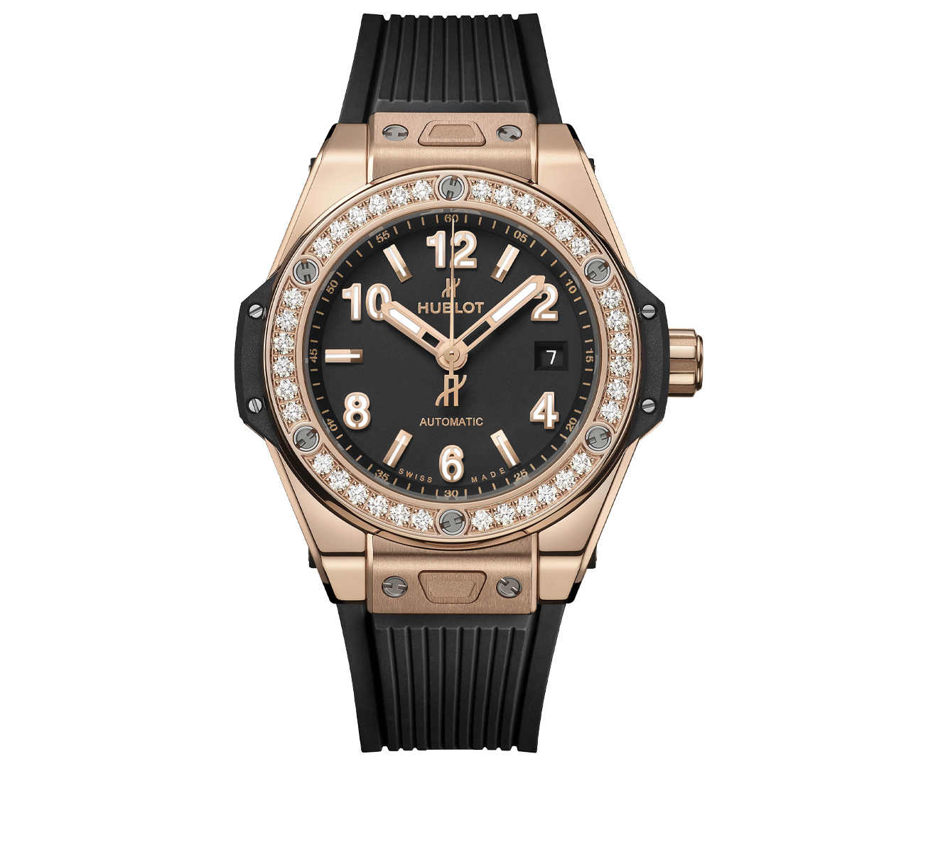 Часы One Click Gold Diamonds HUBLOT Big Bang 485.OX.1180.RX.1204 - фото 1 – Mercury