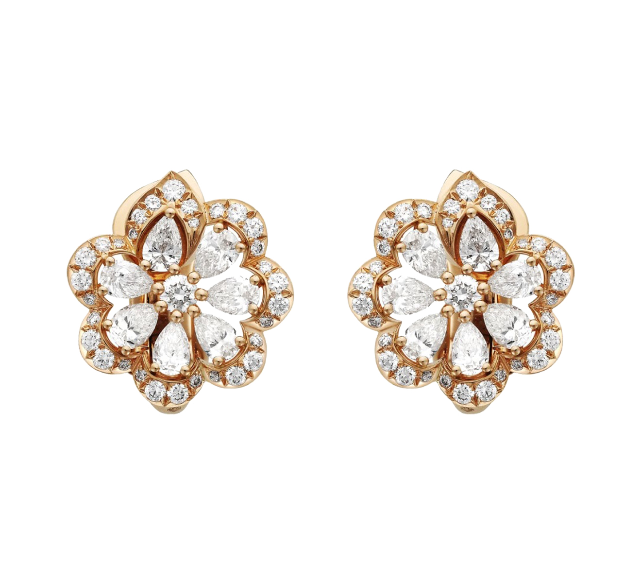 Серьги Chopard Precious Lace 848347-5001 - фото 1 – Mercury