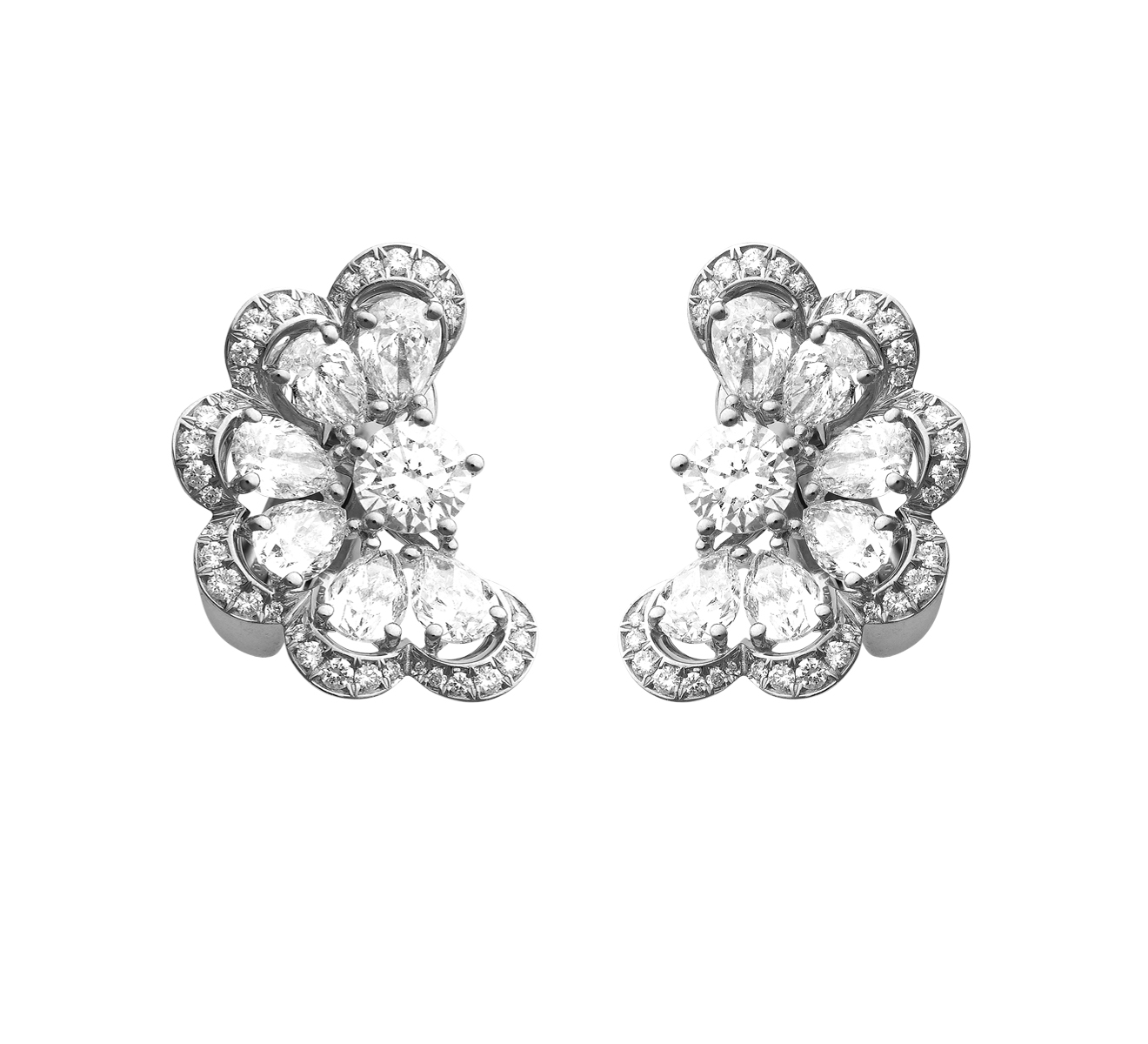 Серьги Chopard Precious Lace 848351-1001 - фото 1 – Mercury