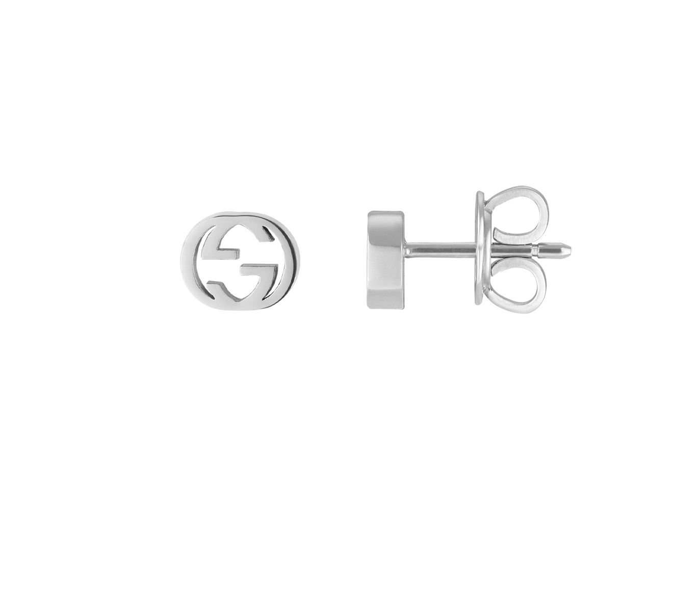 Серьги Gucci Interlocking YBD662111002 - фото 2 – Mercury