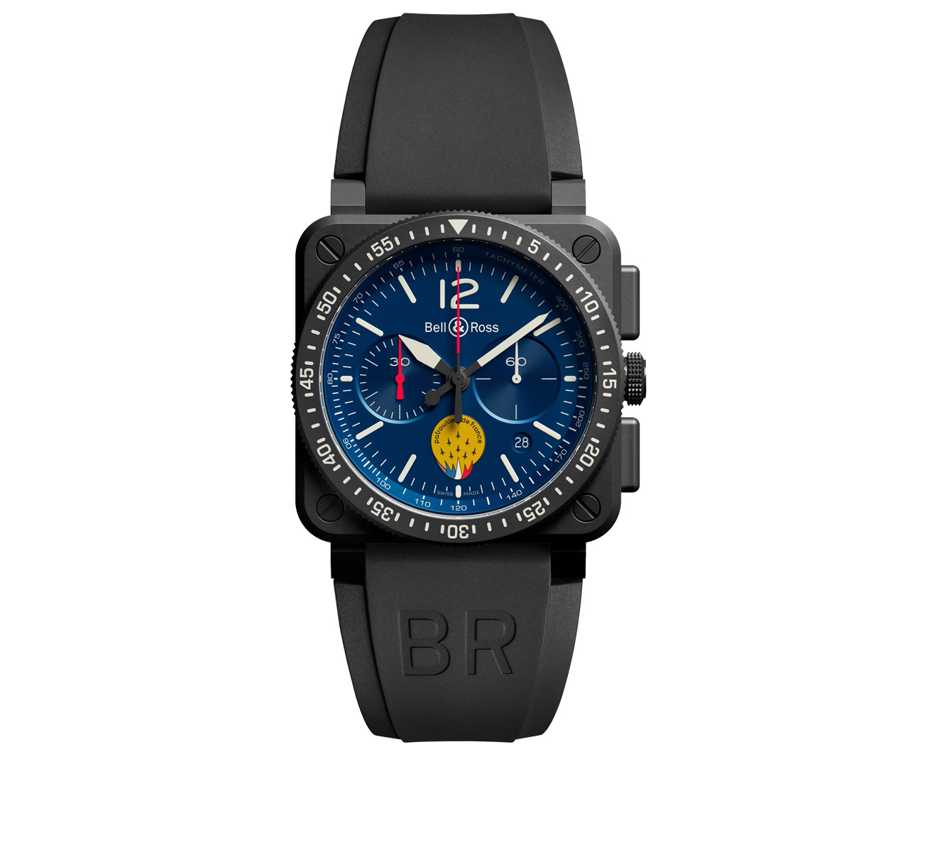 Часы Patrouille De France Bell&Ross BR 03 BR0394-PAF1-CE/SRB - фото 1 – Mercury