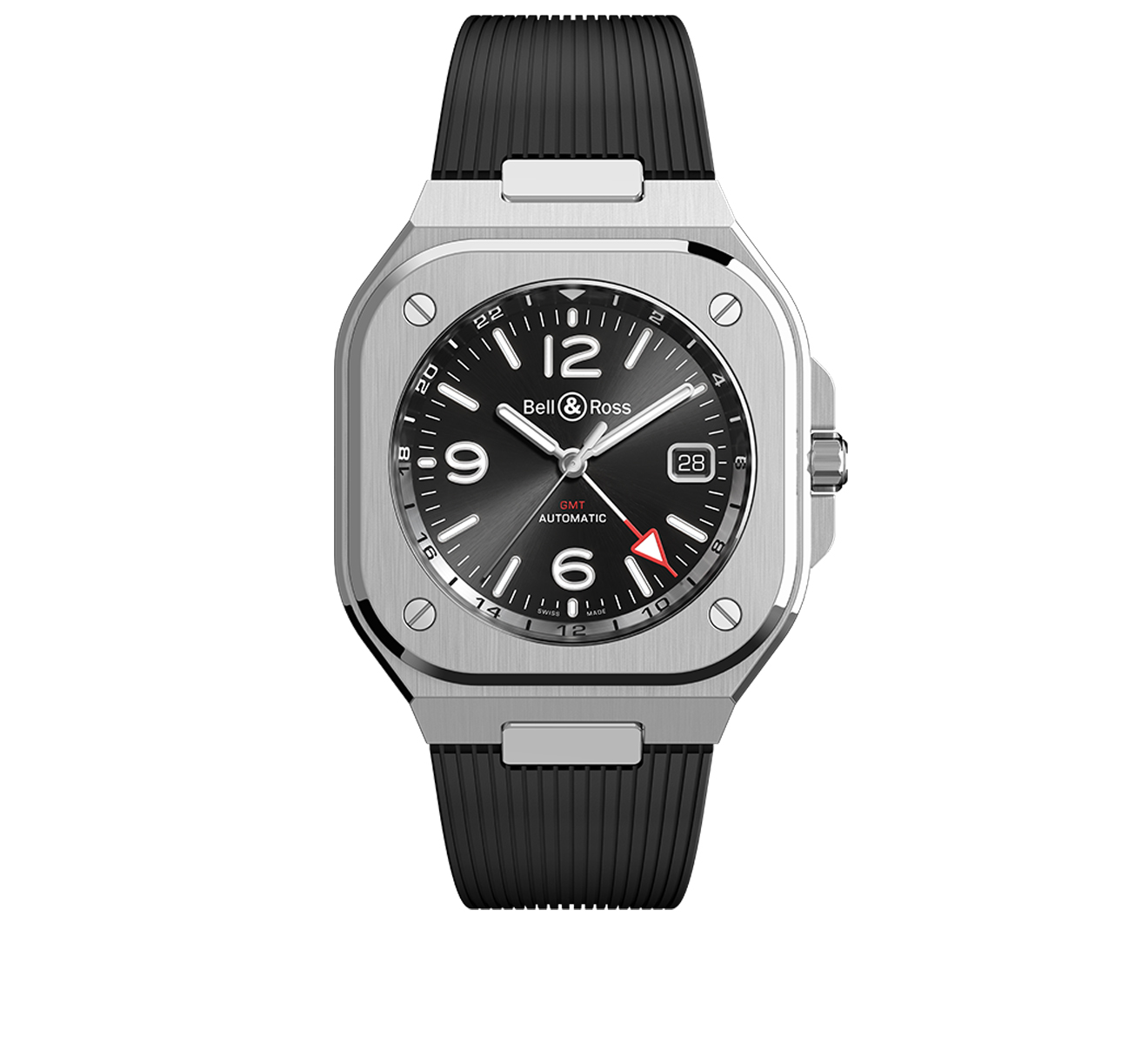 Часы BR 05 GMT Bell&Ross BR 05 BR05G-BL-ST/SRB - фото 1 – Mercury