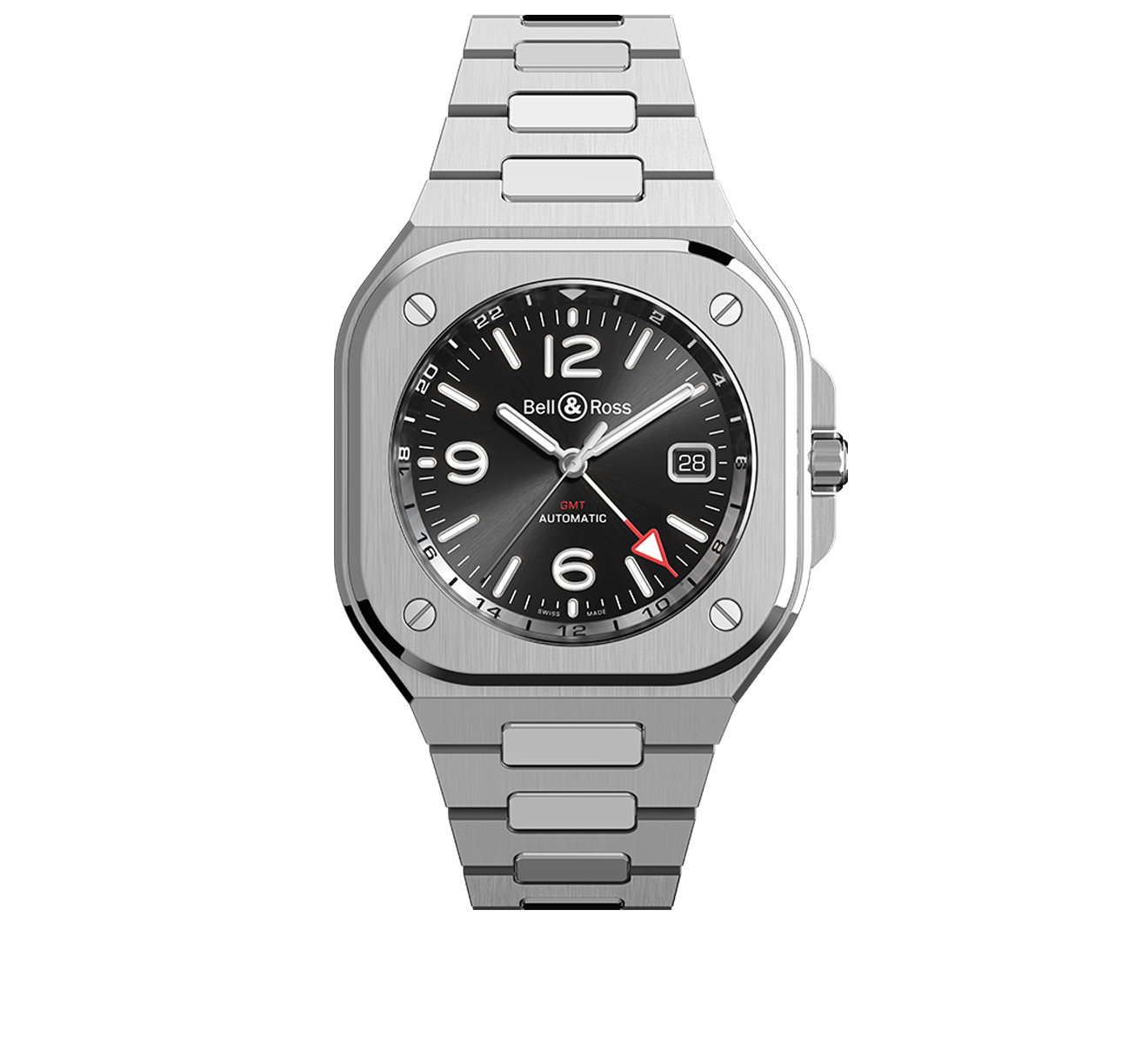 Часы BR 05 GMT Bell&Ross BR 05 BR05G-BL-ST/SST - фото 1 – Mercury