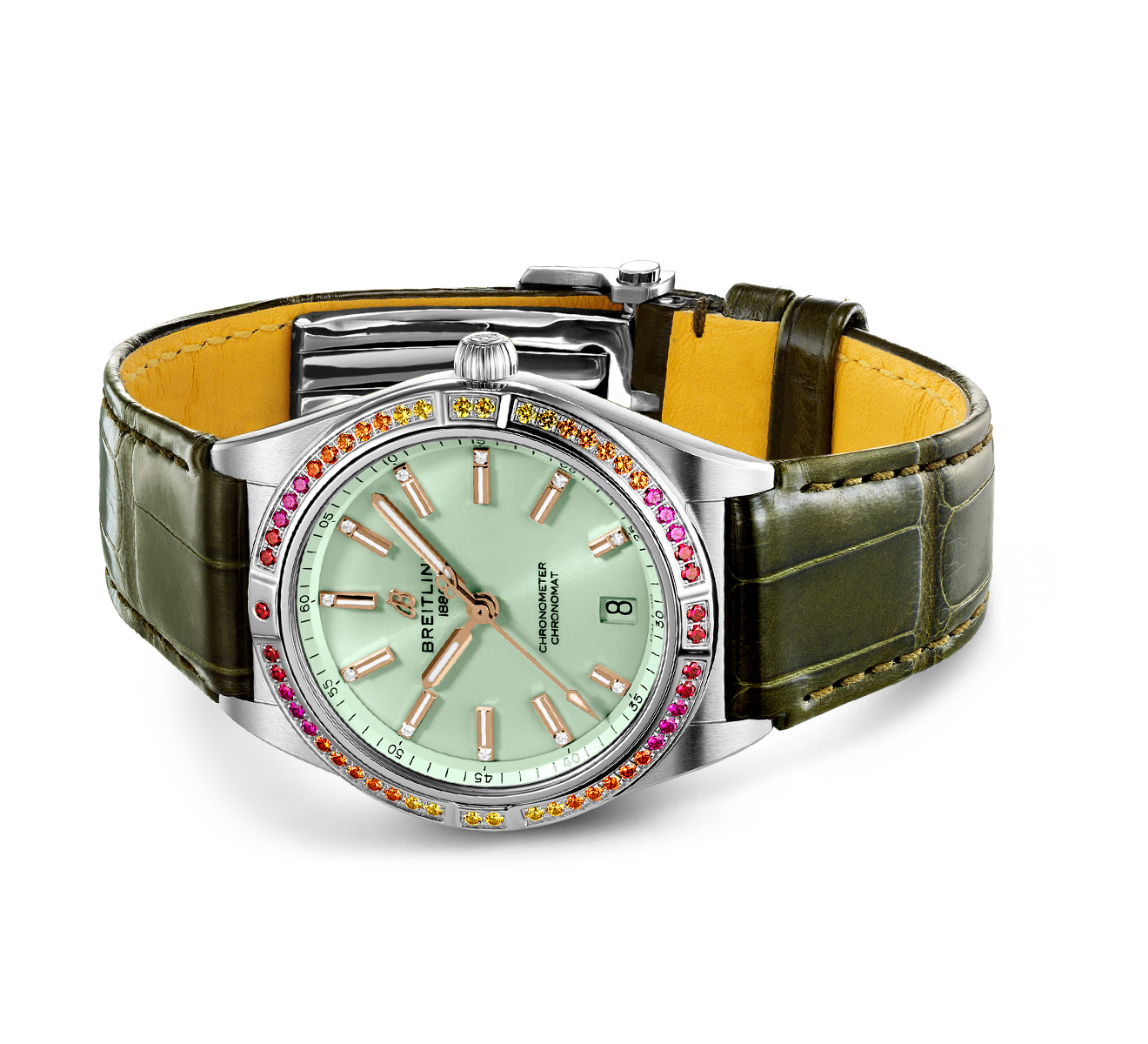 Часы Chronomat Automatic 36 South Sea Breitling Chronomat A10380611L1P1 - фото 3 – Mercury