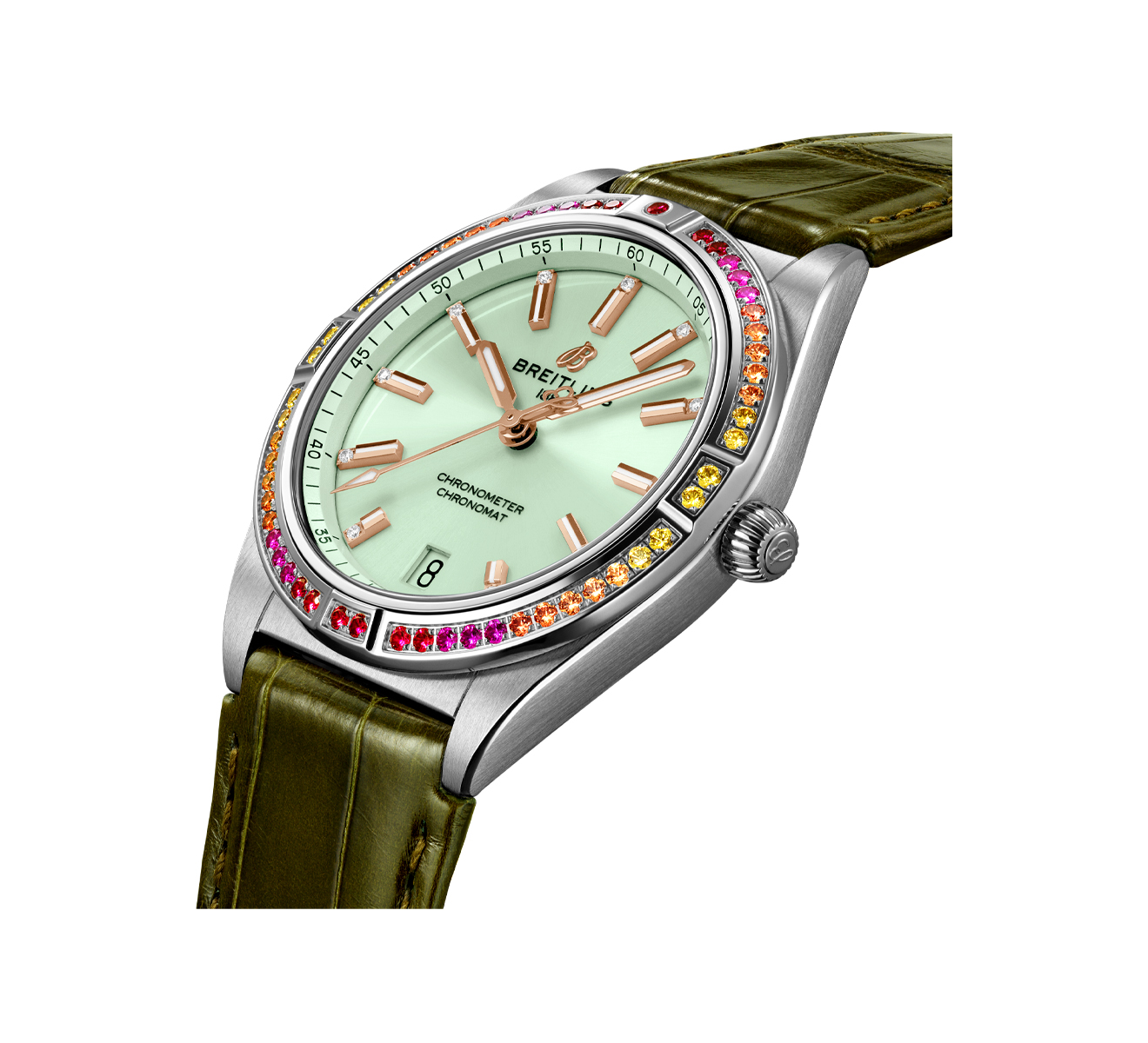 Часы Chronomat Automatic 36 South Sea Breitling Chronomat A10380611L1P1 - фото 2 – Mercury