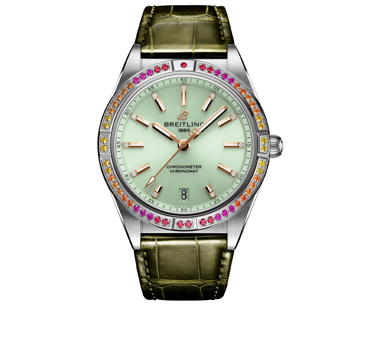 Часы Chronomat Automatic 36 South Sea Breitling Chronomat A10380611L1P1 - фото 1 – Mercury