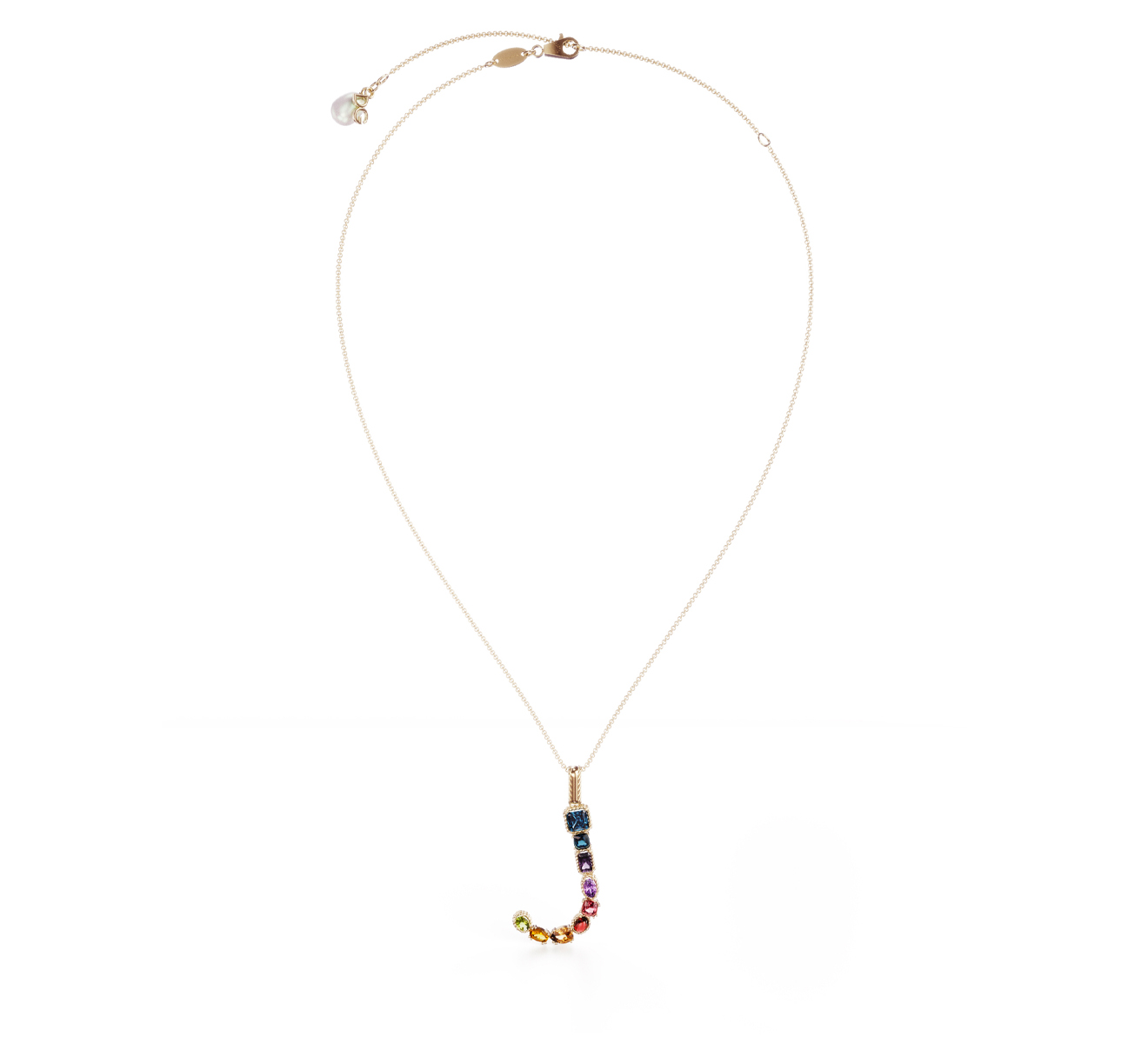 Колье DOLCE&GABBANA Rainbow alphabet WAMR2G WMIXJ ZOO00 - фото 2 – Mercury