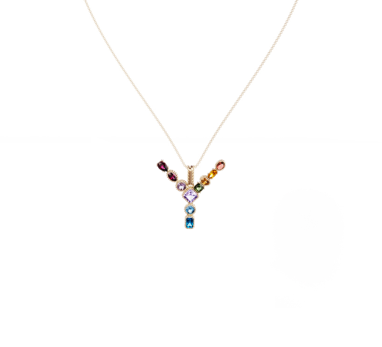 Колье DOLCE&GABBANA Rainbow alphabet WAMR2G WMIXY ZOO00 - фото 1 – Mercury