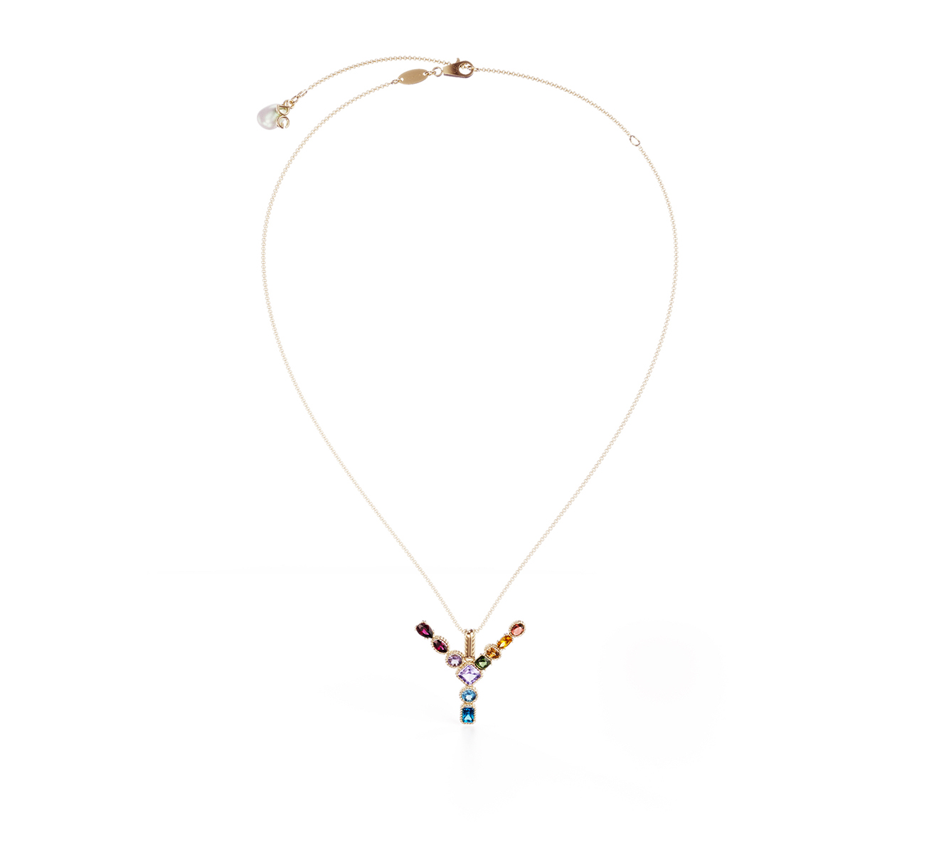 Колье DOLCE&GABBANA Rainbow alphabet WAMR2G WMIXY ZOO00 - фото 2 – Mercury