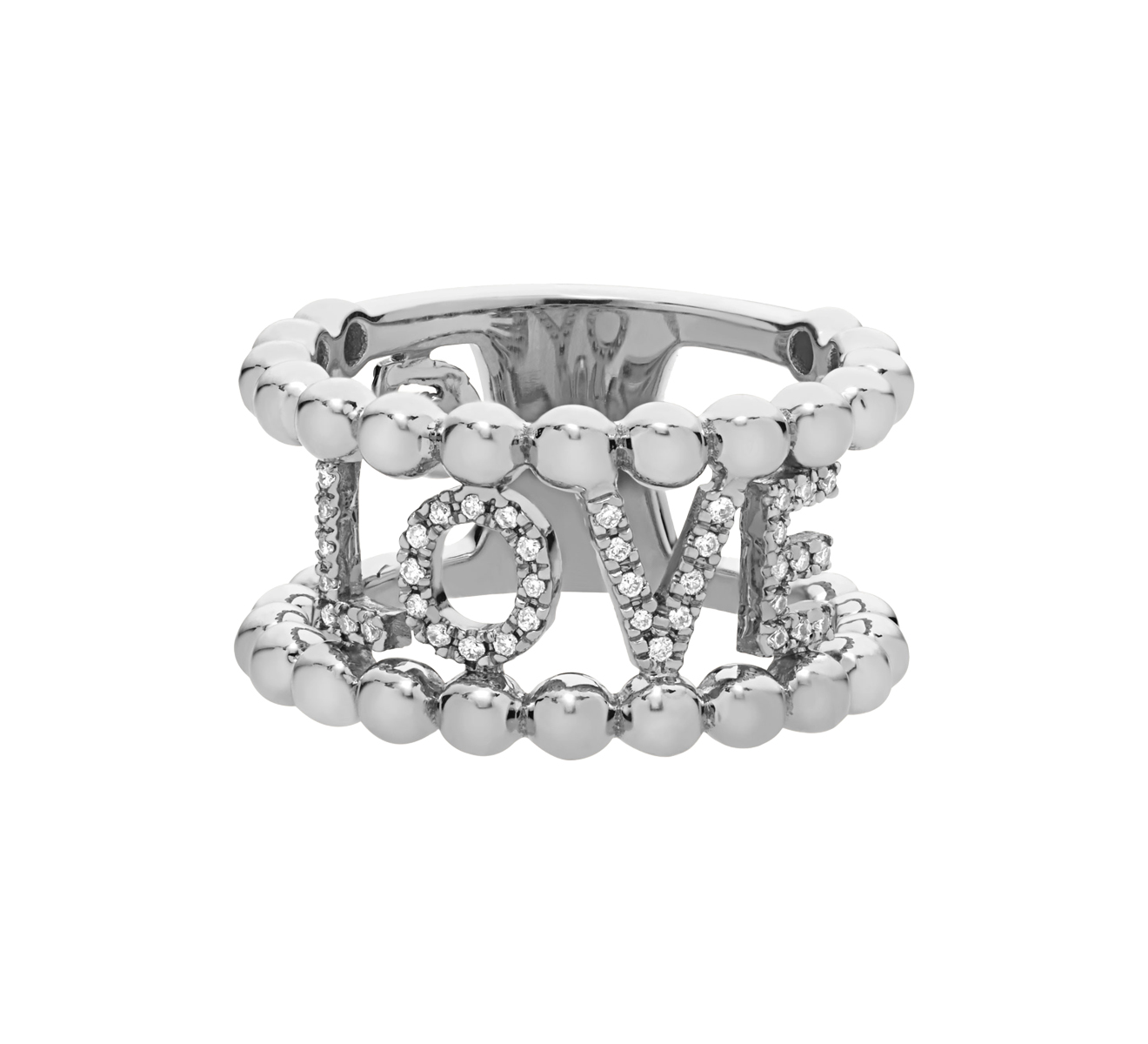 Кольцо LOVE CASATO Boutique MX-1404BT-W - фото 2 – Mercury