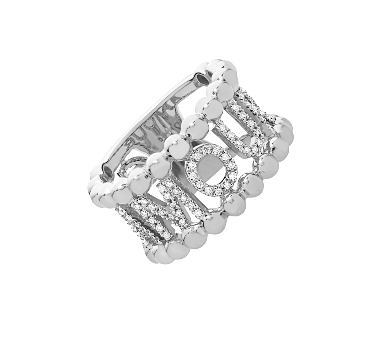 Кольцо AMOUR CASATO Boutique MX-1405BT-W - фото 1 – Mercury