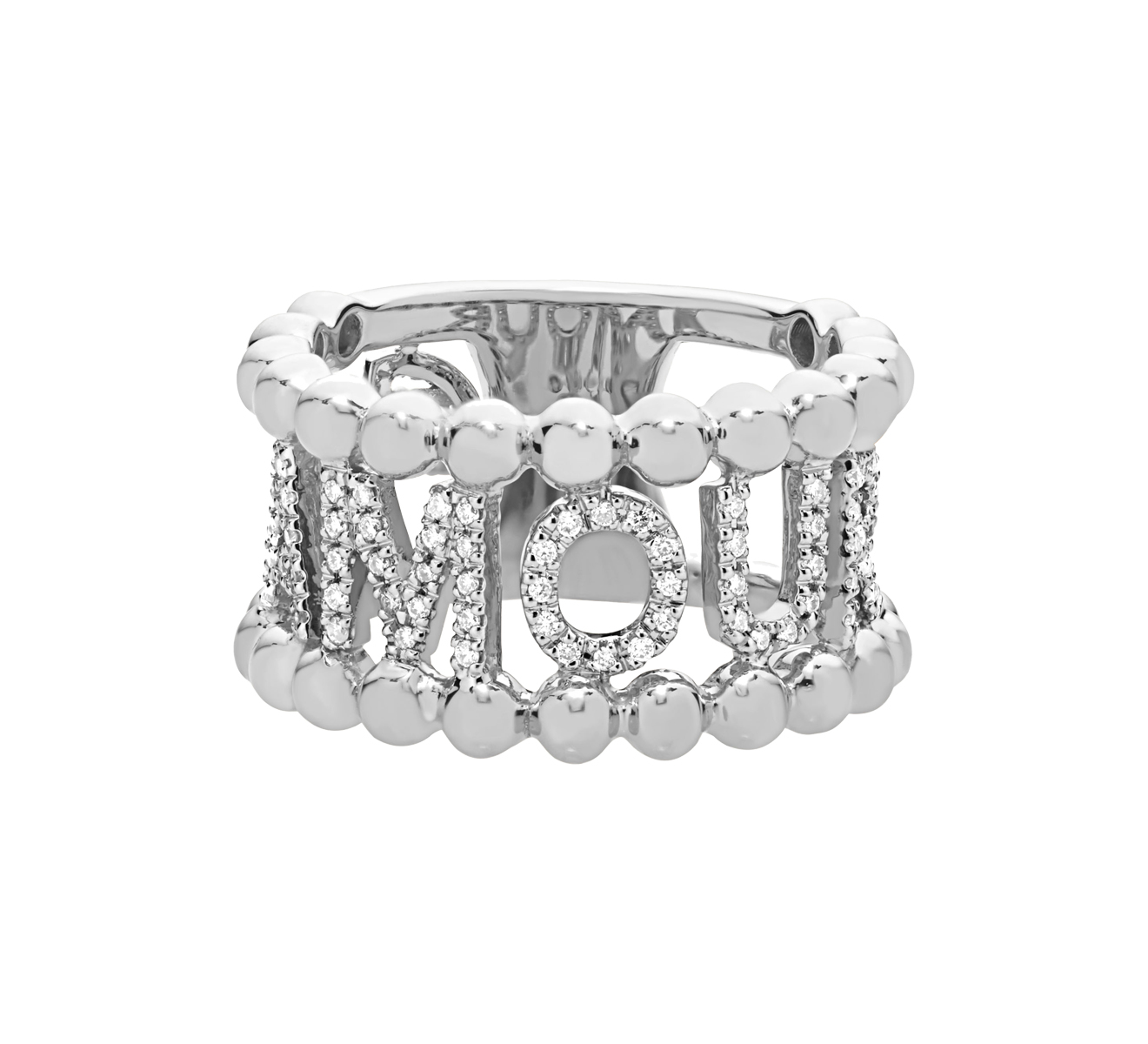 Кольцо AMOUR CASATO Boutique MX-1405BT-W - фото 2 – Mercury