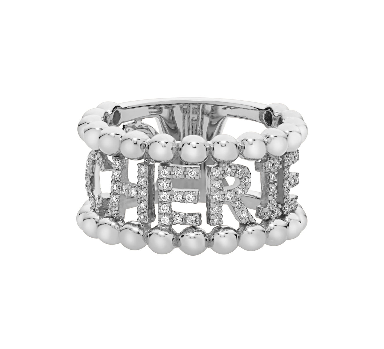 Кольцо CHERIE CASATO Boutique MX-1433BT-W - фото 2 – Mercury