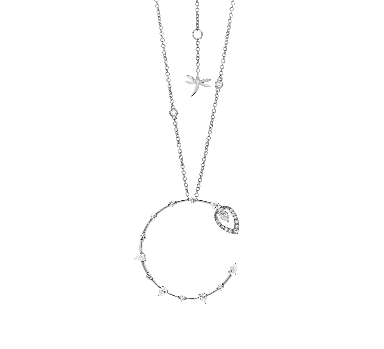 Колье CASATO Maureen CH-547BT-W - фото 1 – Mercury