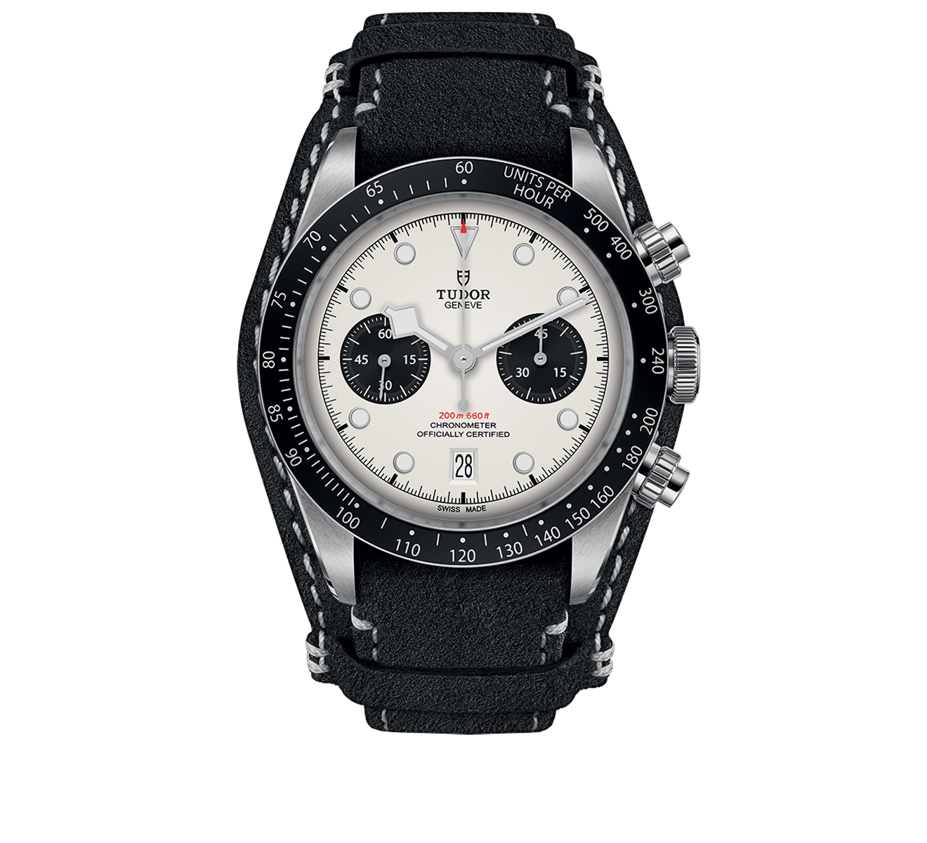 Часы Black Bay Chrono Tudor Black Bay 79360N/CALF BLACK/WHITE - фото 1 – Mercury