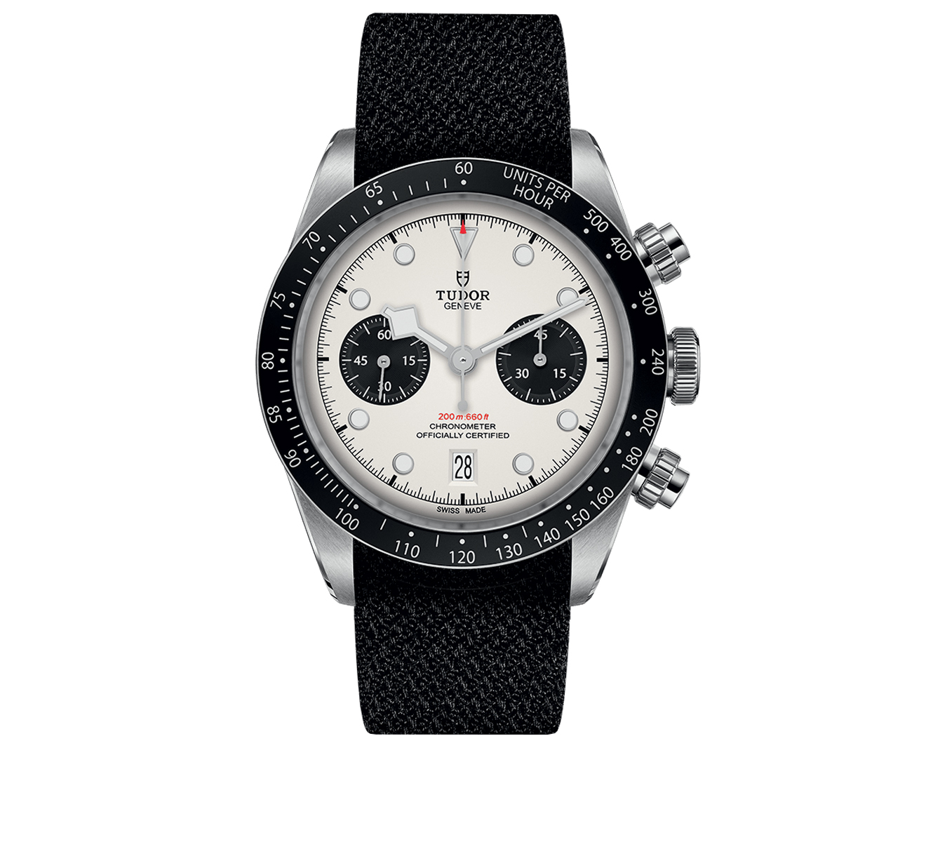 Часы Black Bay Chrono Tudor Black Bay 79360N/FABRIC BLACK/WHITE - фото 1 – Mercury