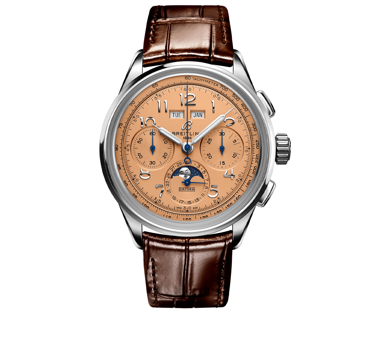 Часы Premier B25 Datora 42 Breitling Premier AB2510201K1P1 - фото 1 – Mercury