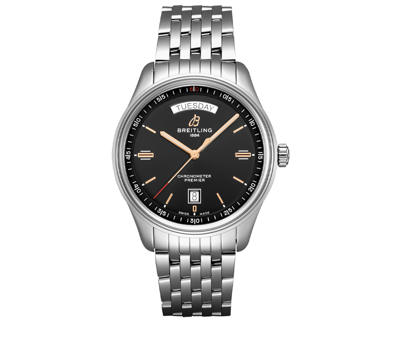Часы Premier Automatic Day & Date 40 Breitling Premier A45340241B1A1 - фото 1 – Mercury