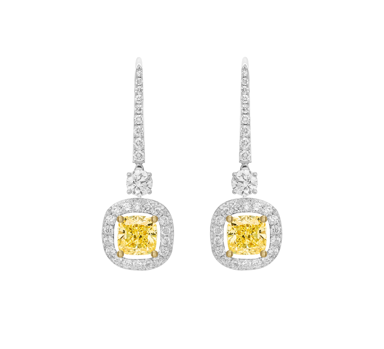 Серьги GRAFF Cushion RGE 1035_1 - фото 1 – Mercury