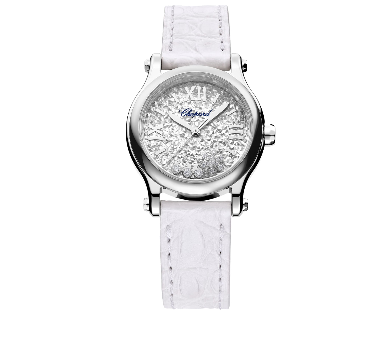 Часы Happy Snowflakes Chopard Happy Sport 278573-3022 - фото 1 – Mercury