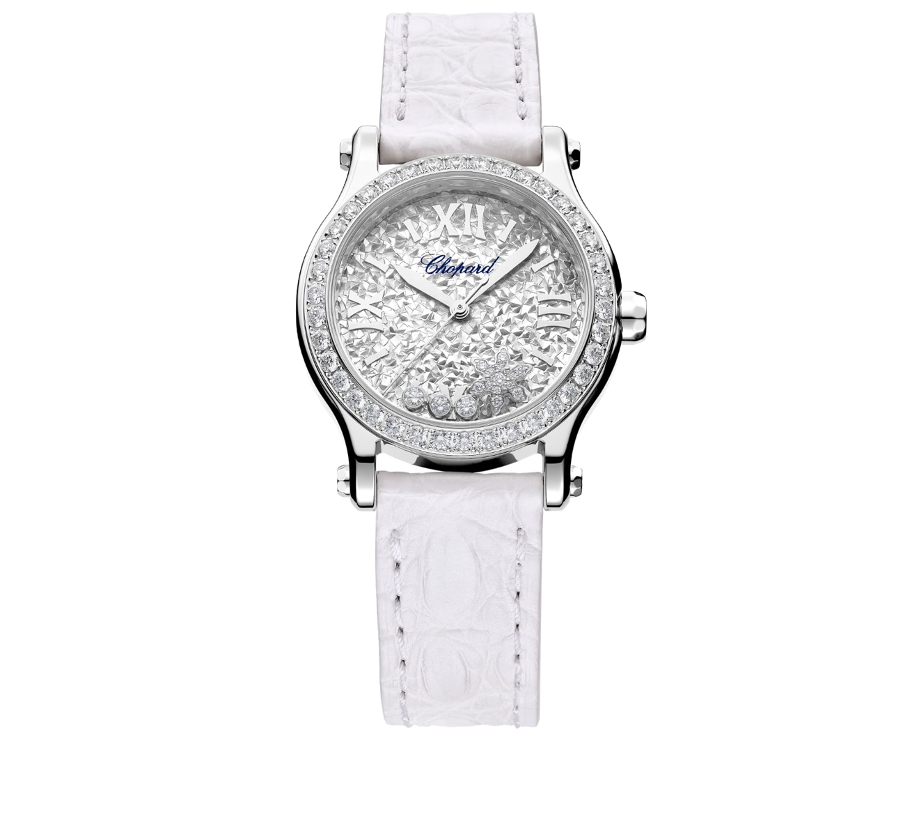 Часы Happy Snowflakes Chopard Happy Sport 278573-3023 - фото 1 – Mercury