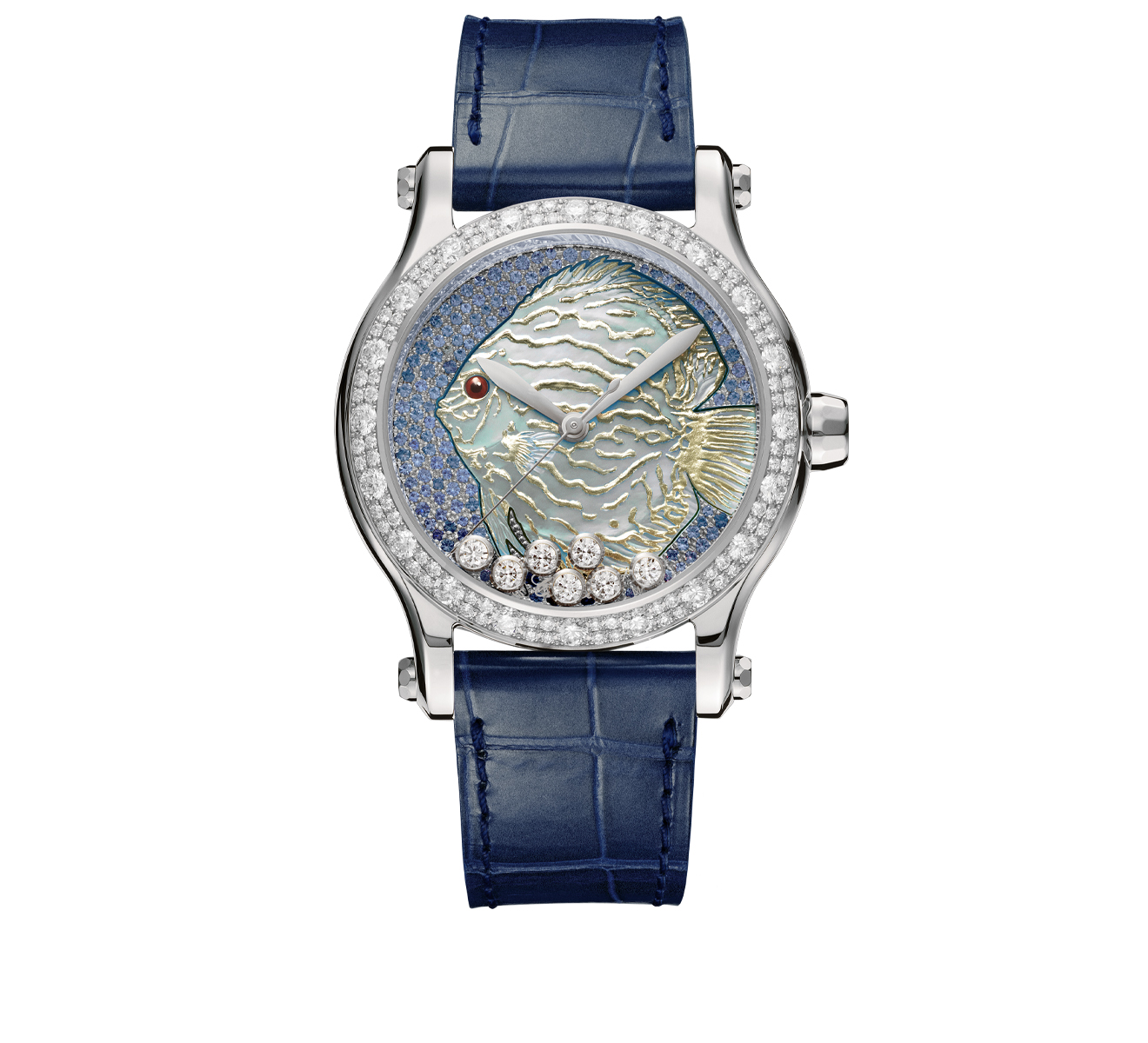 Часы Happy Fish Chopard Happy Sport 274891-1024 - фото 1 – Mercury