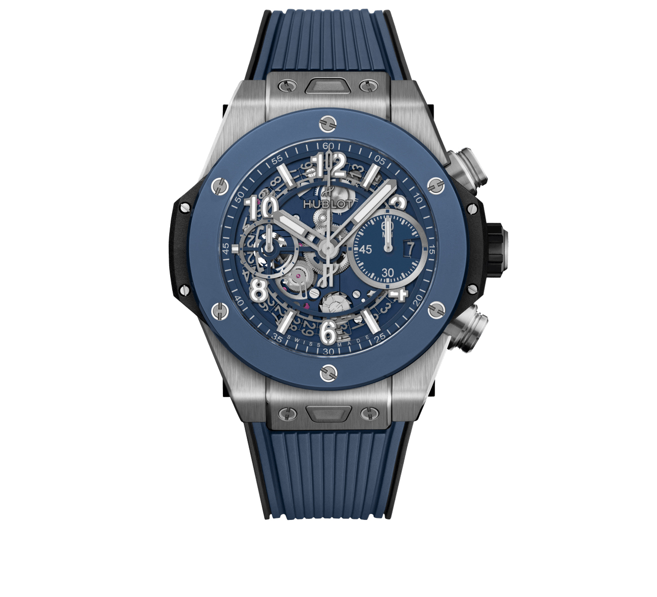 Часы Unico Titanium Blue Ceramic HUBLOT Big Bang 441.NL.5171.RX - фото 1 – Mercury