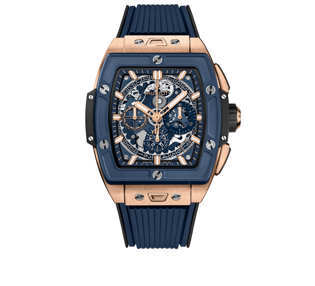 Часы King Gold Blue HUBLOT Spirit of Big Bang 642.OL.7180.RX - фото 1 – Mercury