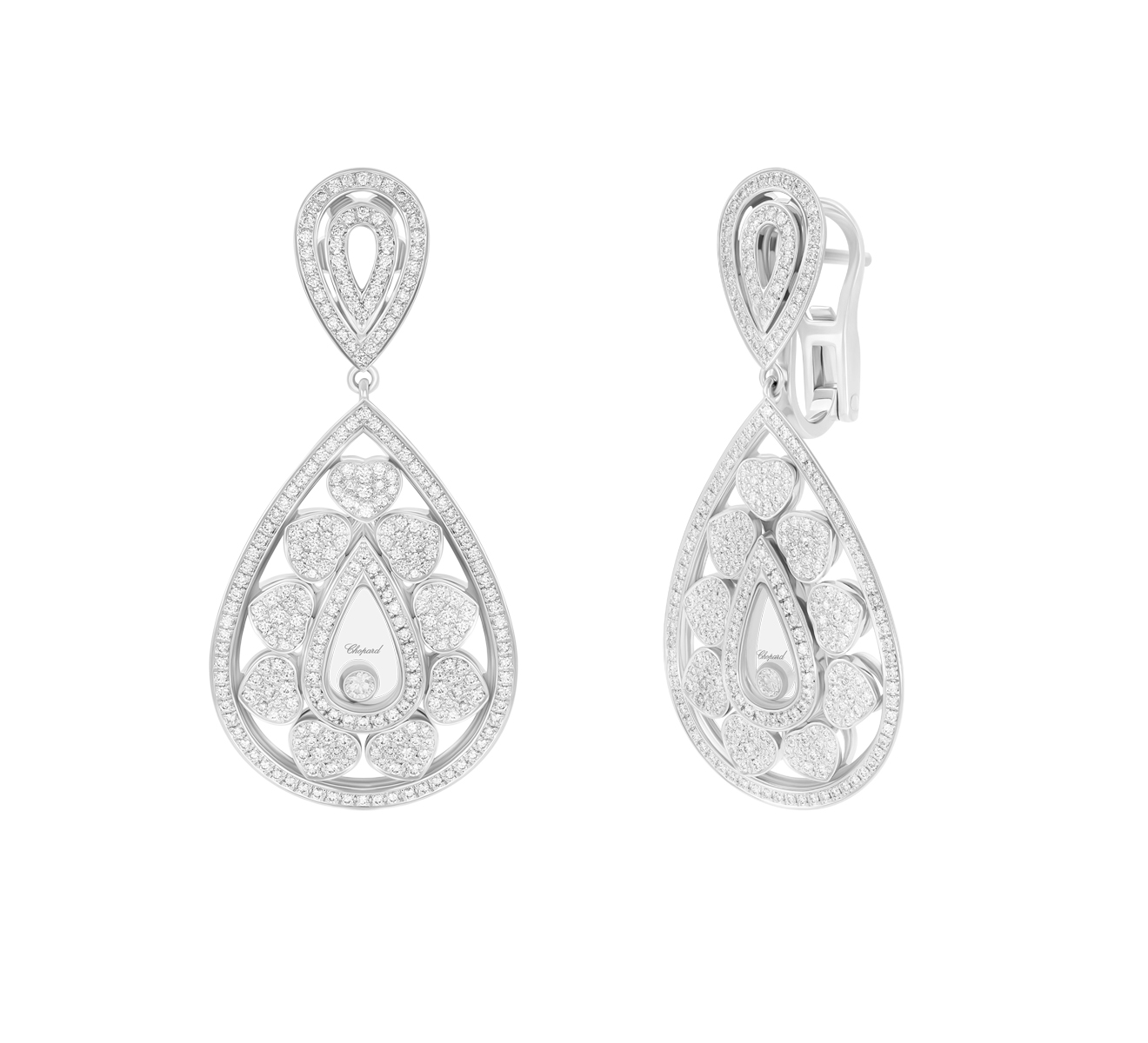 Серьги Chopard Happy Diamonds 84A610-1001 - фото 2 – Mercury