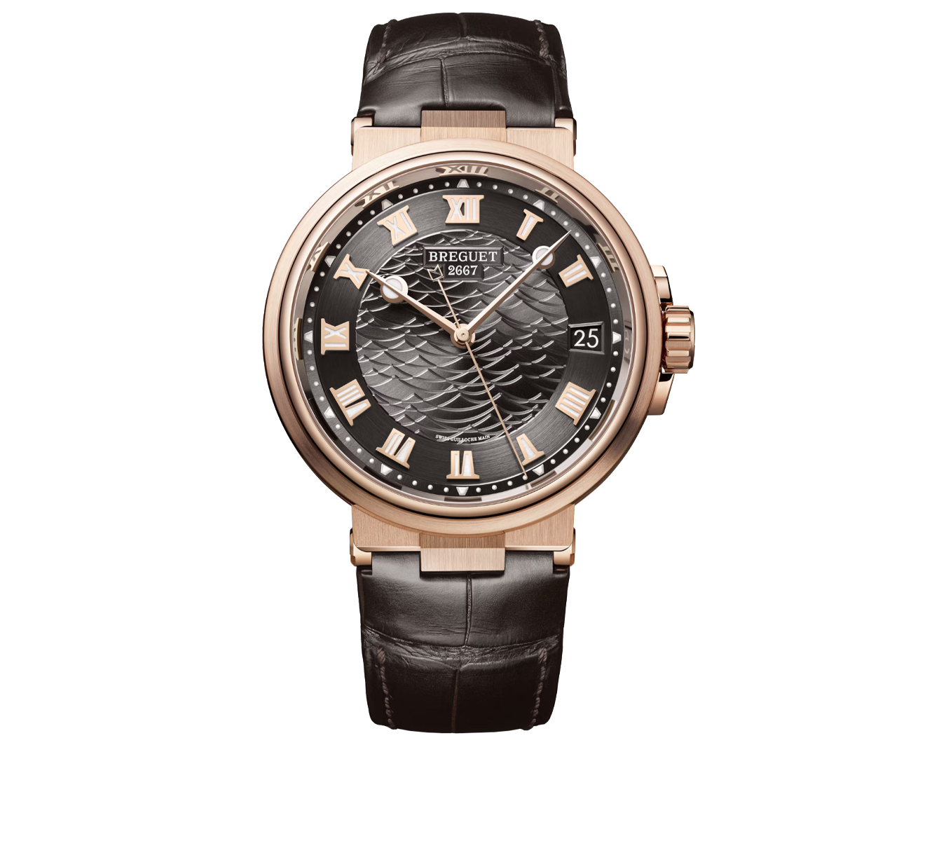 Часы Marine Date Breguet Marine 5517BR G3 9ZU - фото 1 – Mercury