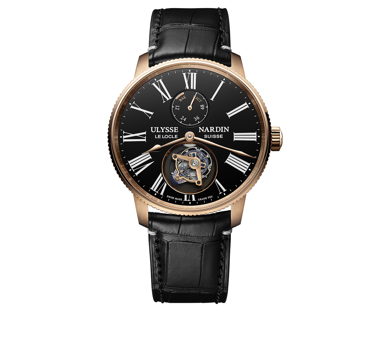 Часы Marine Torpilleur Tourbillon Ulysse Nardin Marine 1282-310LE-2AE-175/1A - фото 1 – Mercury