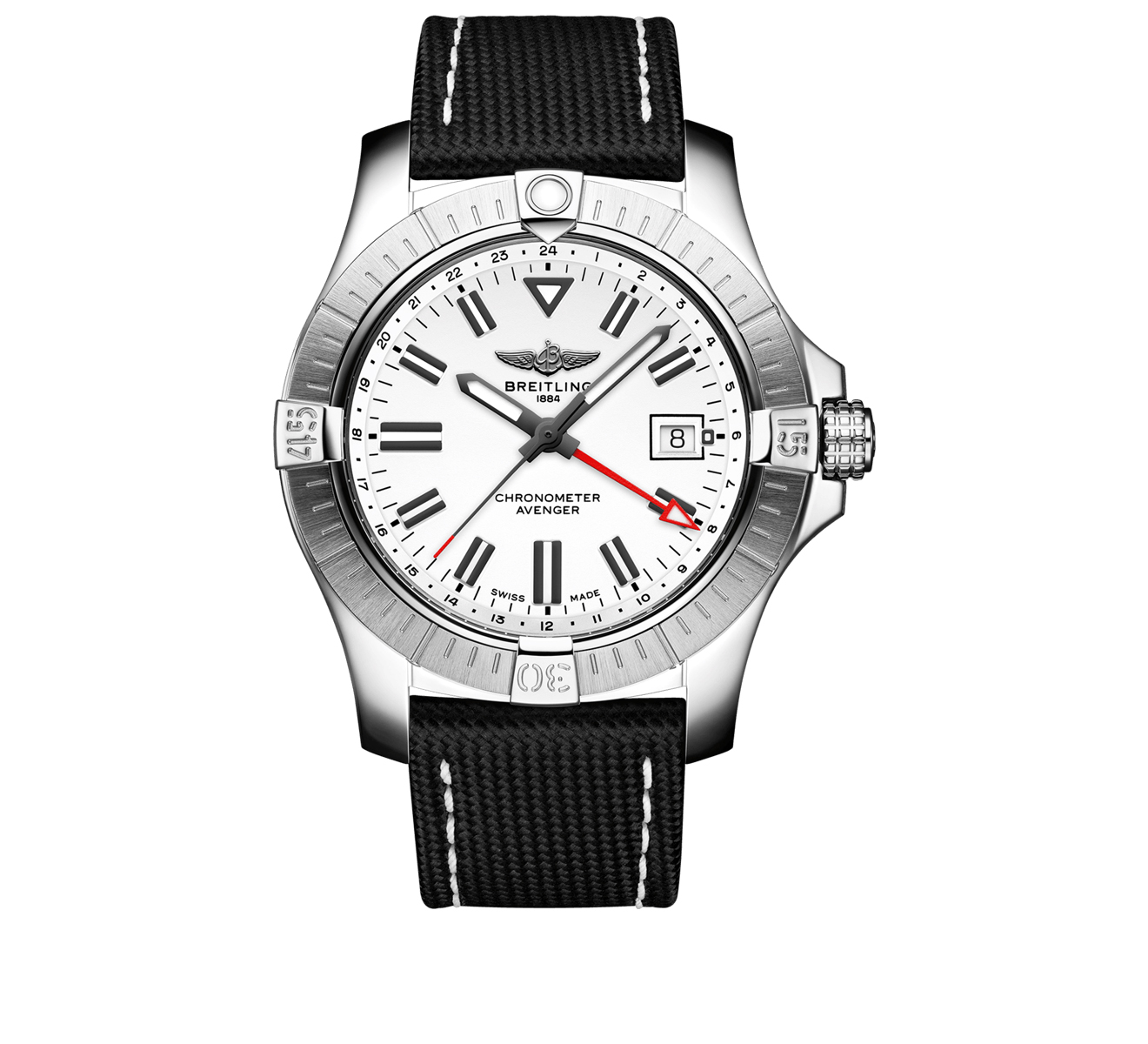 Часы Avenger Automatic GMT 43 Breitling Avenger A32397101A1X2 - фото 1 – Mercury