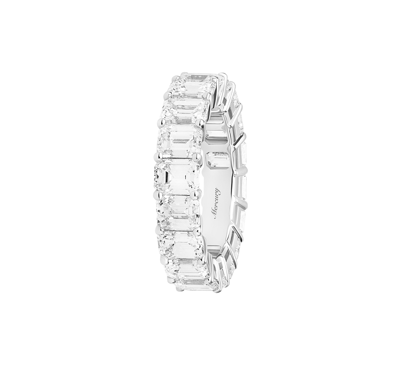 Кольцо Diamond Bands Mercury Classic MR21285/WG/1BD0.50 - фото 2 – Mercury