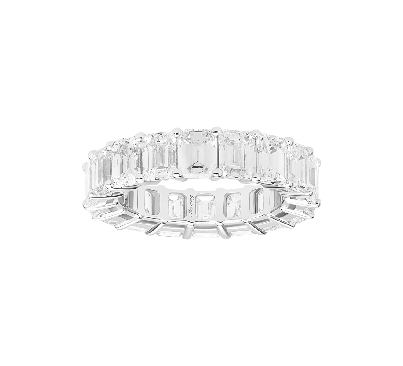 Кольцо Diamond Bands Mercury Classic MR21285/WG/1BD0.50 - фото 3 – Mercury