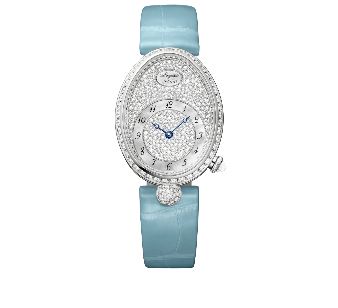 Часы Reine de Naples Diamonds Breguet Reine de Naples 8938BB 8D 964 DD0D - фото 1 – Mercury