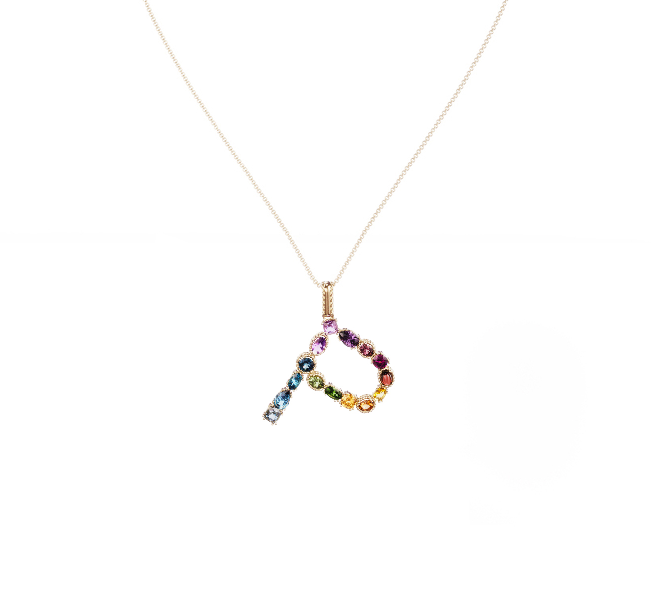 Колье DOLCE&GABBANA Rainbow alphabet WAMR2G WMIXP Z0000 - фото 1 – Mercury