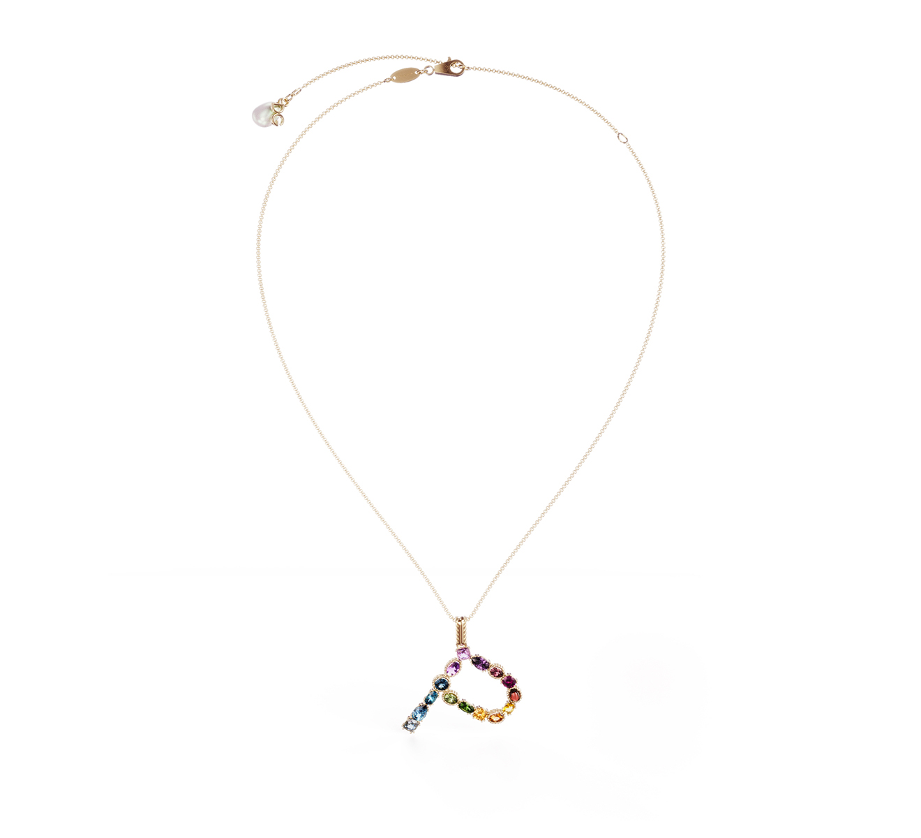 Колье DOLCE&GABBANA Rainbow alphabet WAMR2G WMIXP Z0000 - фото 2 – Mercury