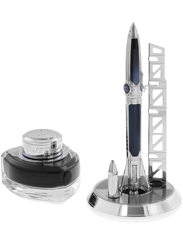 Набор Space Odyssey: ручка на подставке и чернильница
