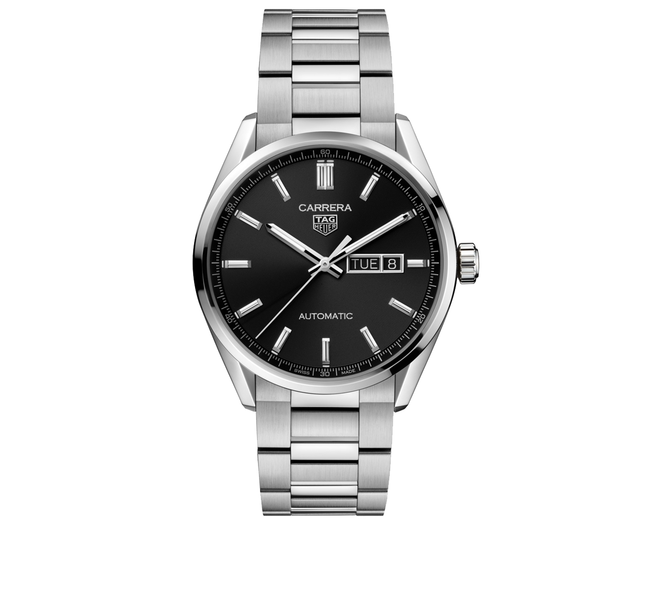 Часы Carrera Caliber 5 TAG Heuer Carrera WBN2010.BA0640 - фото 1 – Mercury