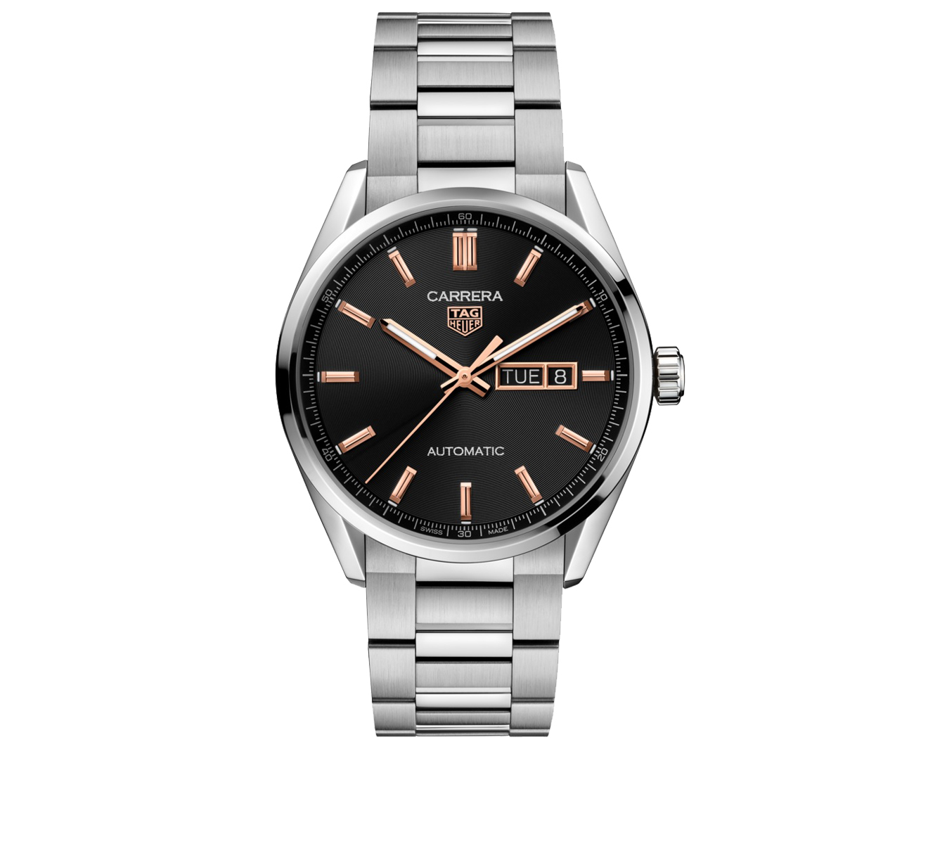 Часы Carrera Caliber 5 TAG Heuer Carrera WBN2013.BA0640 - фото 1 – Mercury